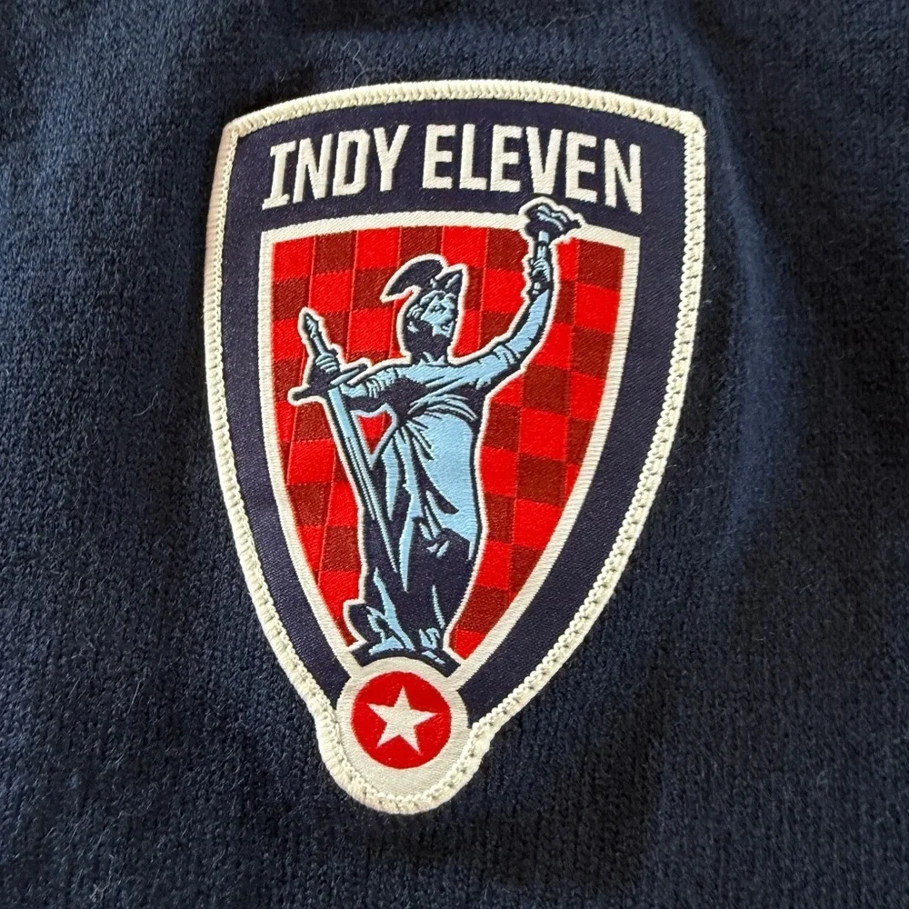 Indy Eleven Soccer Scarf - Navy & Red